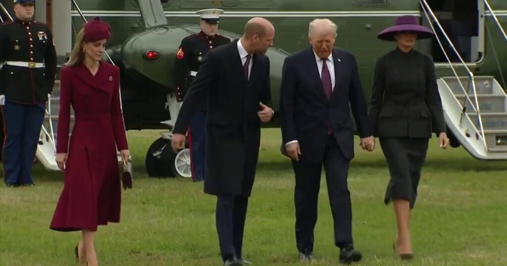 Royals Greet President Trump, First Lady During UK Visit